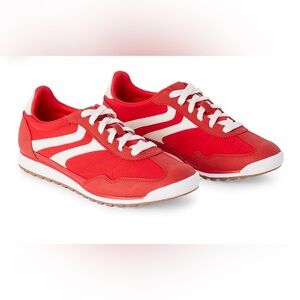 No Boundaries Red & White Retro Sneakers Women’s 6 NWT